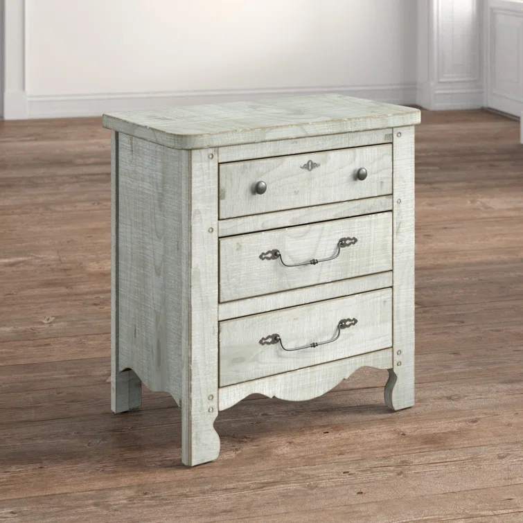 Thorin 3-Drawer Nightstand
