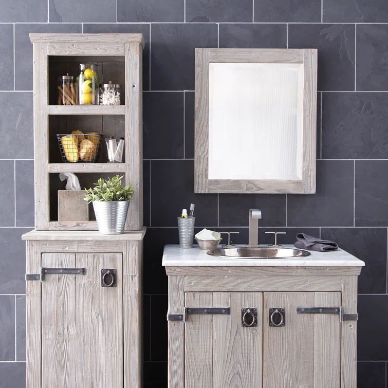 Americana Cottage/Country Beveled Bathroom/Vanity Mirror