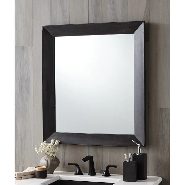 Modern & Contemporary Beveled Bathroom / Vanity Mirror