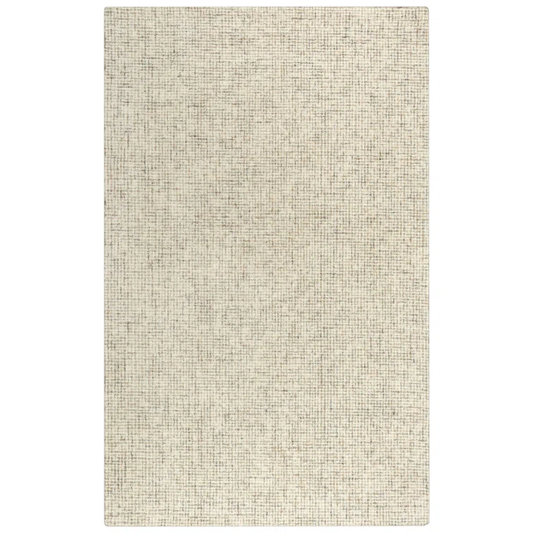Kenyon Handmade Tufted Wool Beige Rug