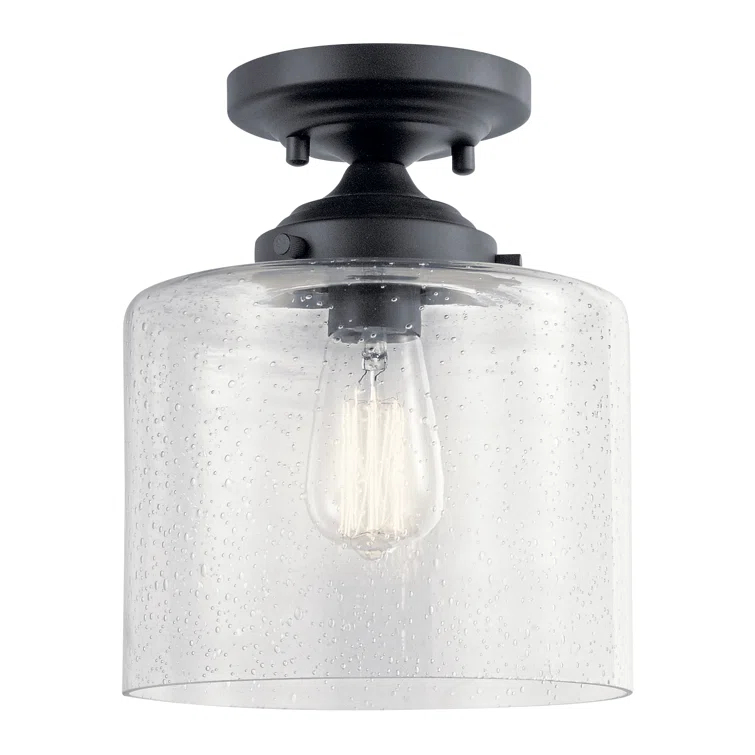 Winslow Glass Semi Flush Mount