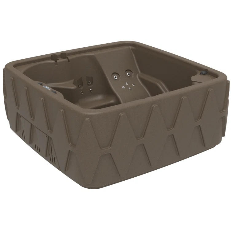 AquaRest Discover AR500 Premium 5-Person 29-Jet Plug & Play Hot Tub with Ozonator, LED Waterfall and Stainless Steel Heater