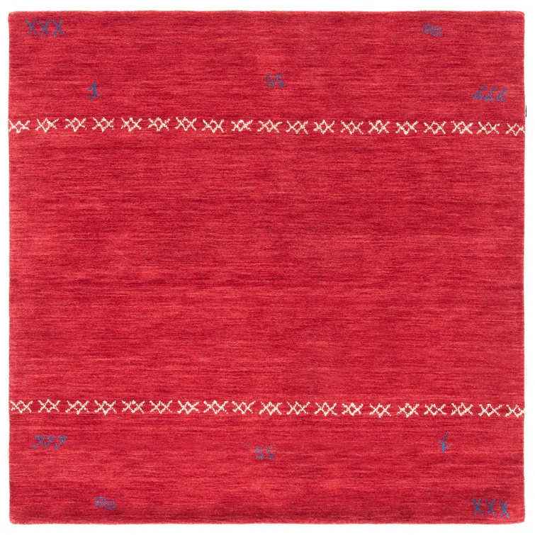 Himalaya 596 Five Hundred Ninety Six Area Rug In Red