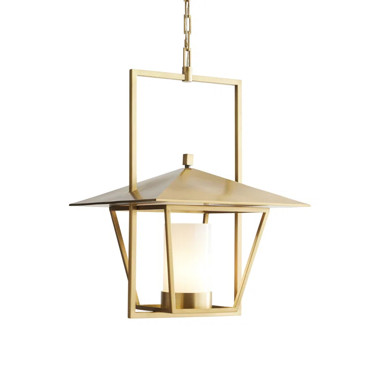 Temple 1 - Light Lantern Square Pendant