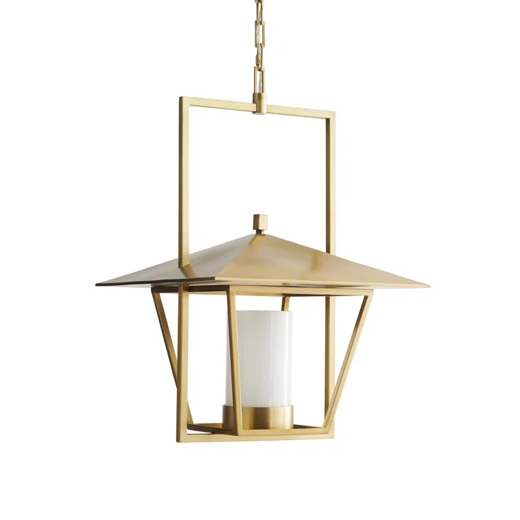 Temple 1 - Light Lantern Square Pendant
