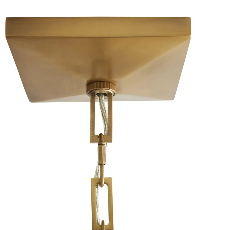 Temple 1 - Light Lantern Square Pendant