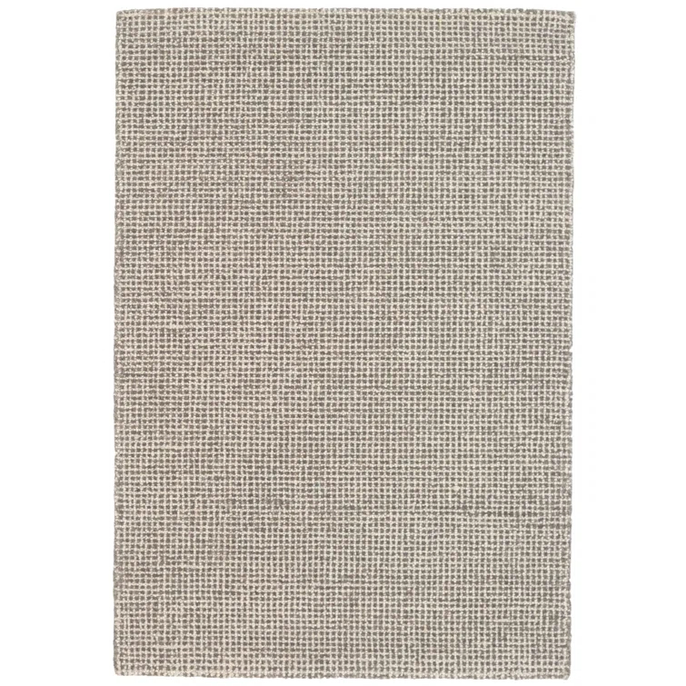 Matrix Grey Hand Tufted Wool Rug