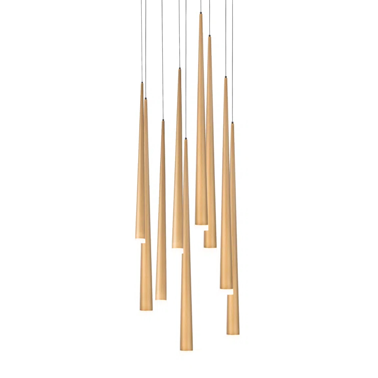 Cascade 9 - Light LED Cluster Pendant