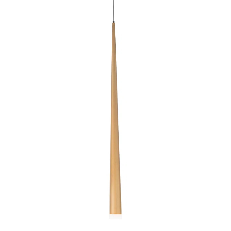 Cascade 21 - Light Aged Brass LED Cluster Pendant