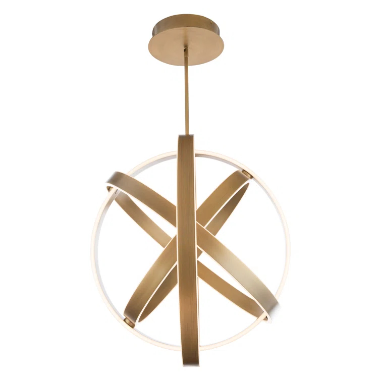 Kinetic 1 - Light LED Single Pendant
