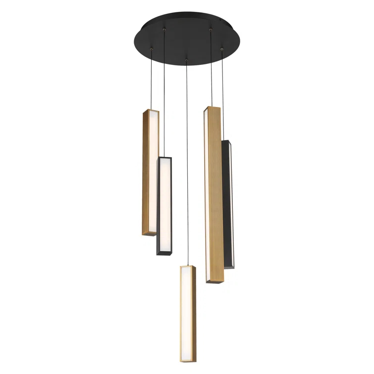 Chaos Multi LED Light Cluster Round Pendant