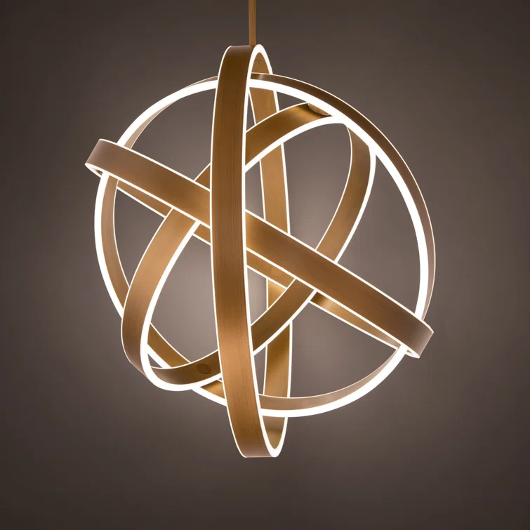 Kinetic 1 - Light LED Single Pendant