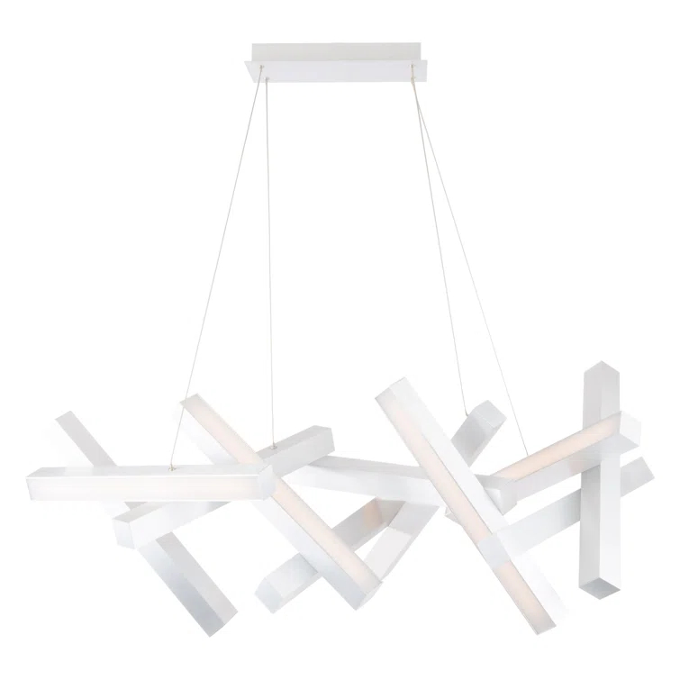 Modern Forms Chaos Unique Geometric LED Chandelier