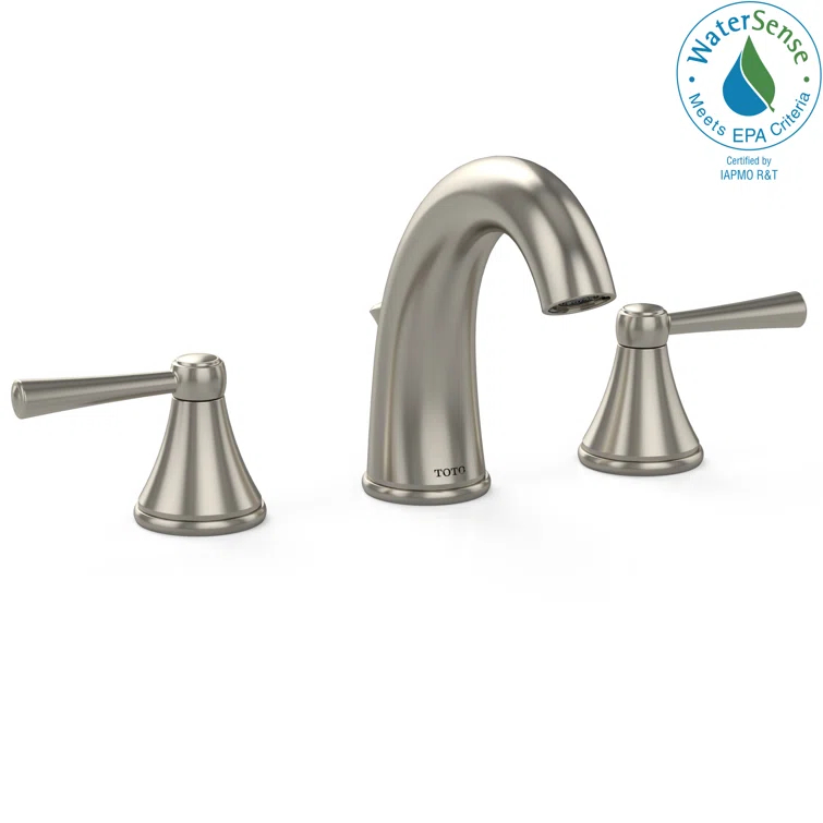 Silas® Widespread Bathroom Faucet with Drain Assembly