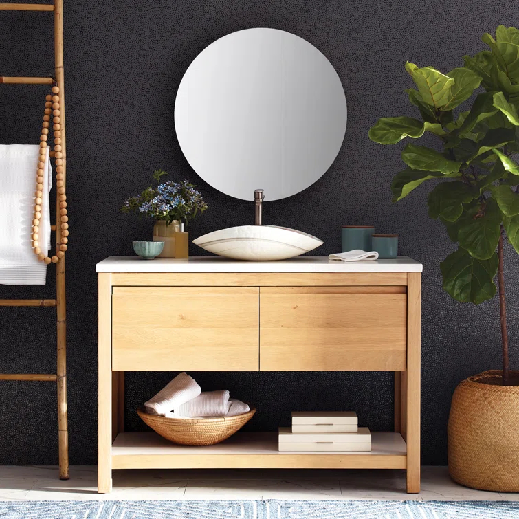 Solace Modern & Contemporary Bathroom/Vanity Mirror