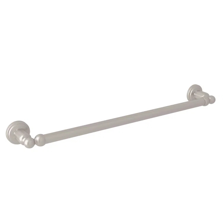 Polished Nickel Classic 25.5" Wall Mounted Towel Bar