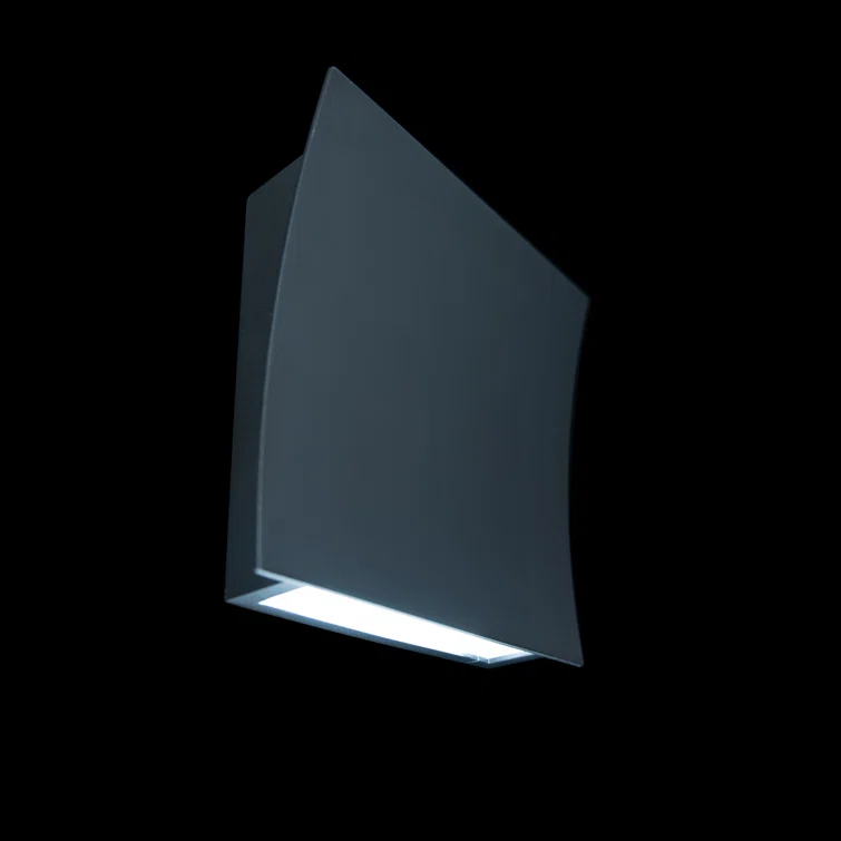 Slide Aluminum LED Flush Mounted Sconce
