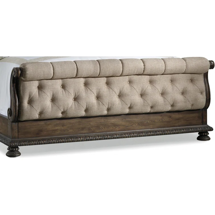 Rhapsody Upholstered Sleigh Bed