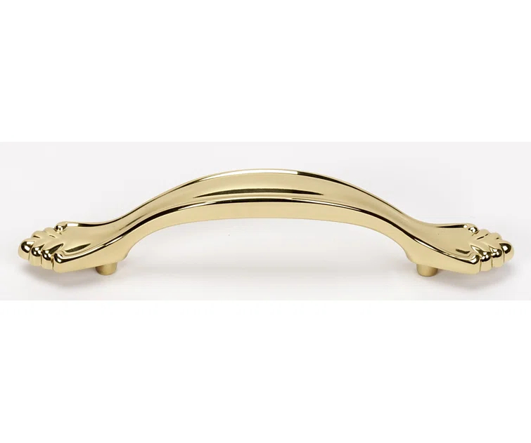 Bella Polished Brass 3.5" Arch Cabinet Pull