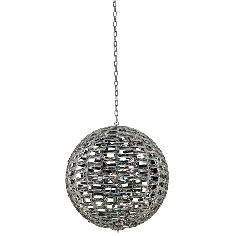 Alta 12 - Light Polished Chrome Unique/Statement Pendant