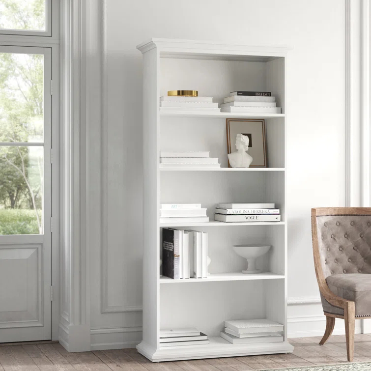 Vilnius Lou 79.04" H x 37.9" W Standard Bookcase