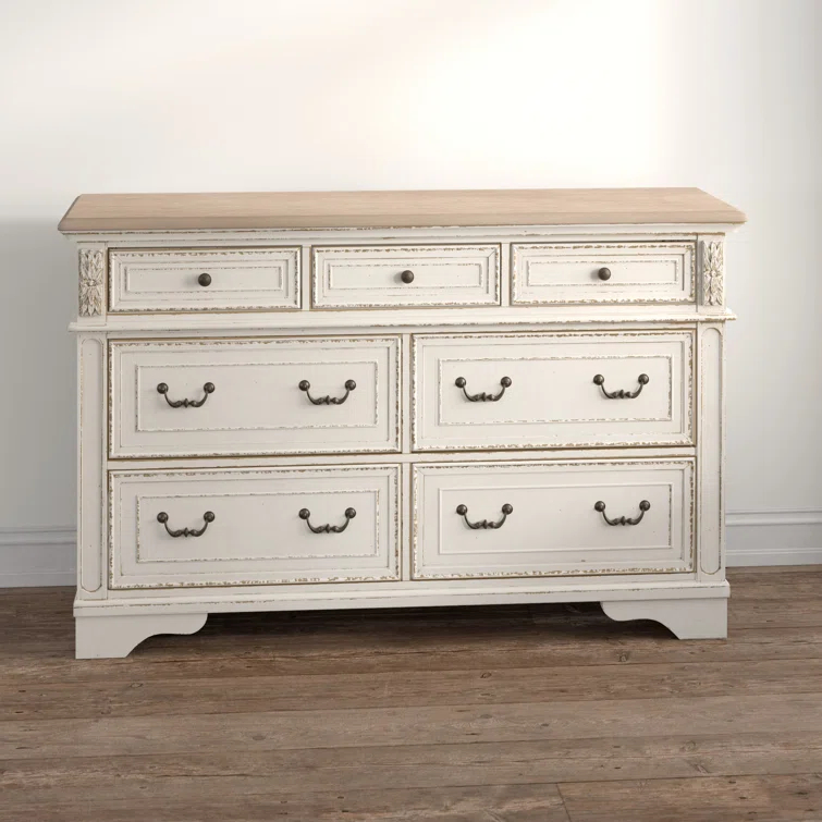 Eridani 7 Drawer Double Dresser