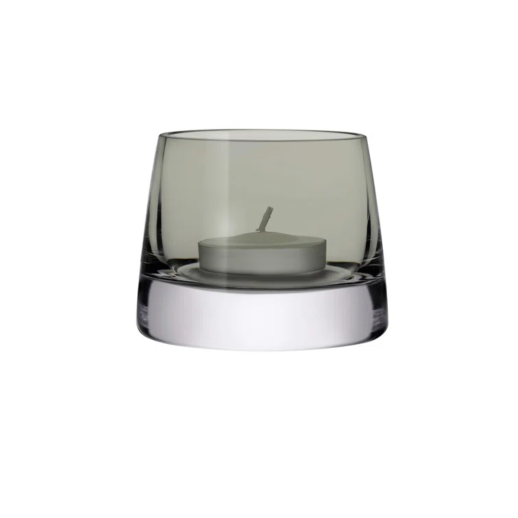 Joy Set of 2 Lead Free Crystal Votive Holder