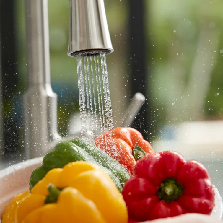 Joleena Pull Down Single Handle Kitchen Faucet