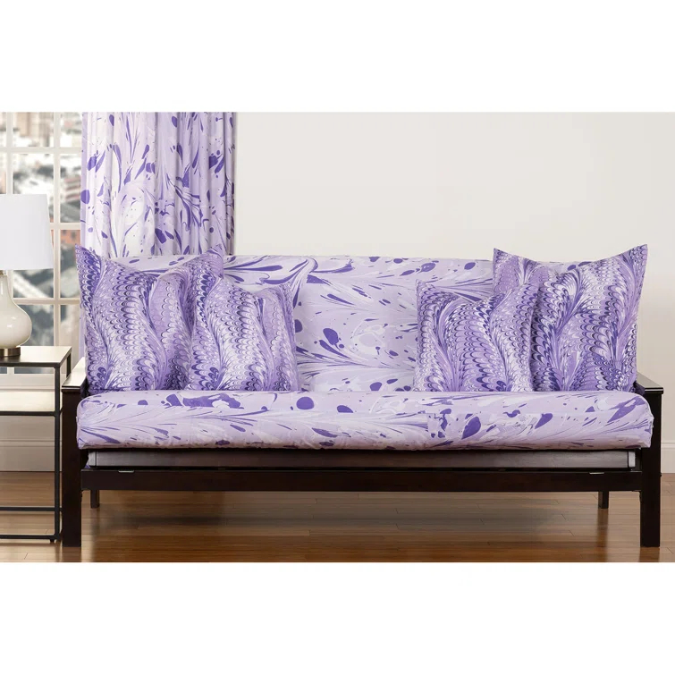 Polyester Box Cushion Futon Slipcover