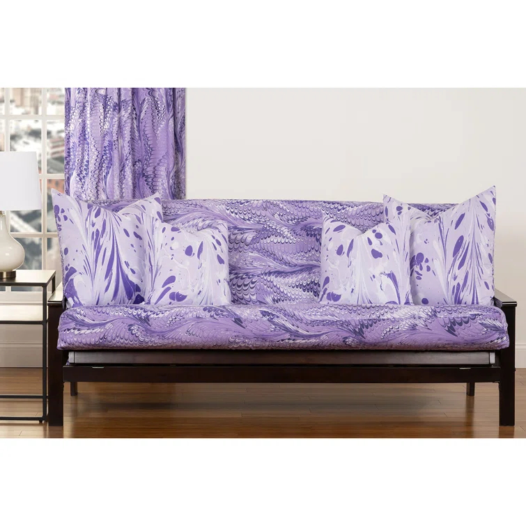 Polyester Box Cushion Futon Slipcover