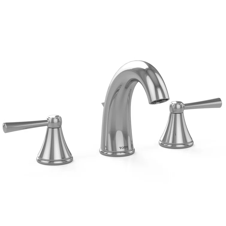 Silas® Widespread Bathroom Faucet with Drain Assembly