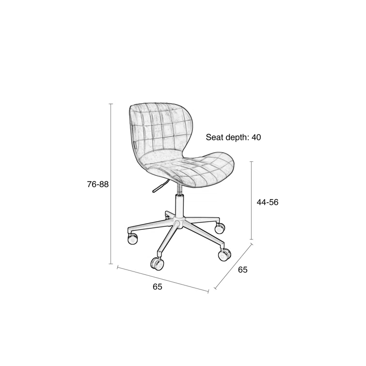 OMG Polyester Blend Task Chair