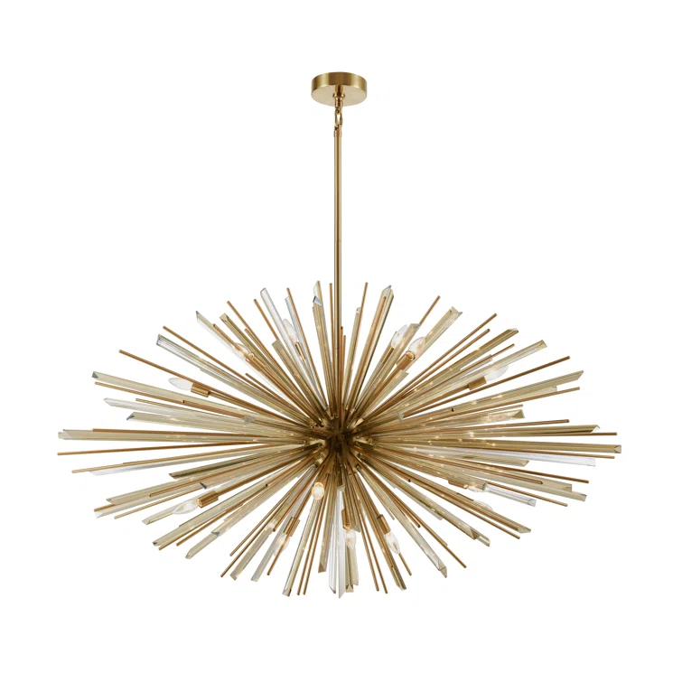 Palisades Ave 18 - Light Dimmable Sputnik Sphere Chandelier