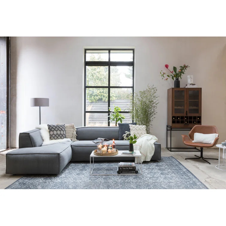 Nikki Faux Leather Swivel Accent Chair