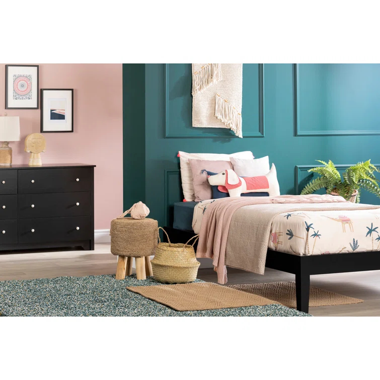 Vito Solid Wood Platform Bed