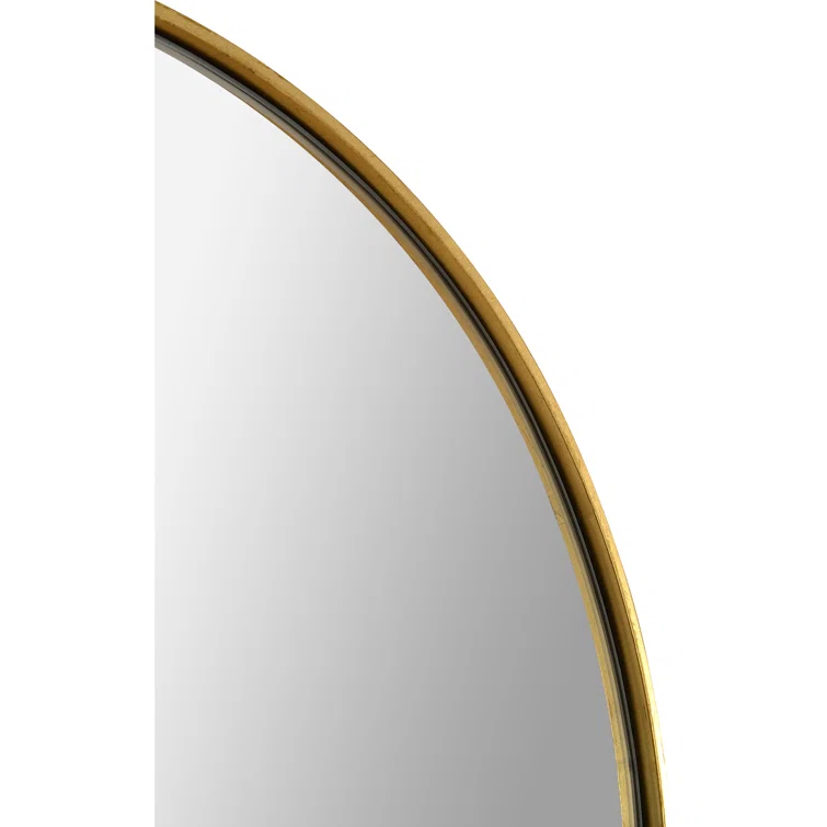 Renwil Marius 24 in. x 60 in. Oval Framed Mirror