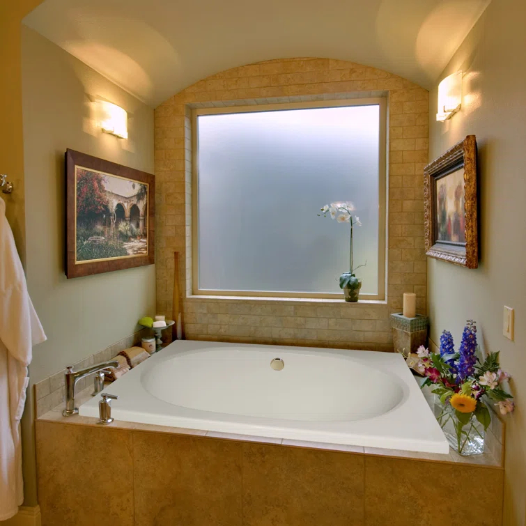 Fuji 60'' x 40'' Drop-In Soaking Gelcoat Bathtub