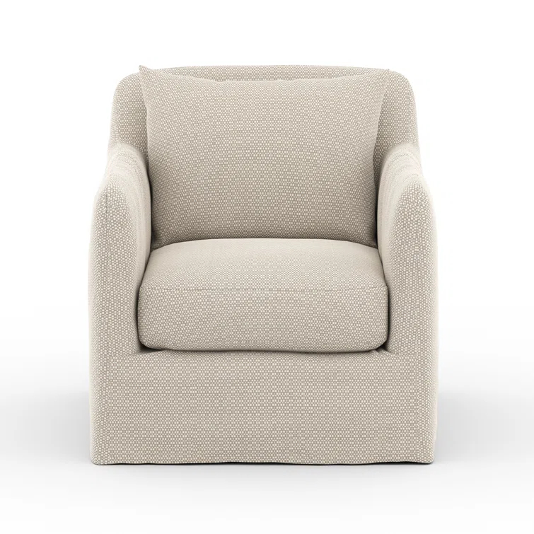 Sakura Indoor / Outdoor Swivel Chair - Sand