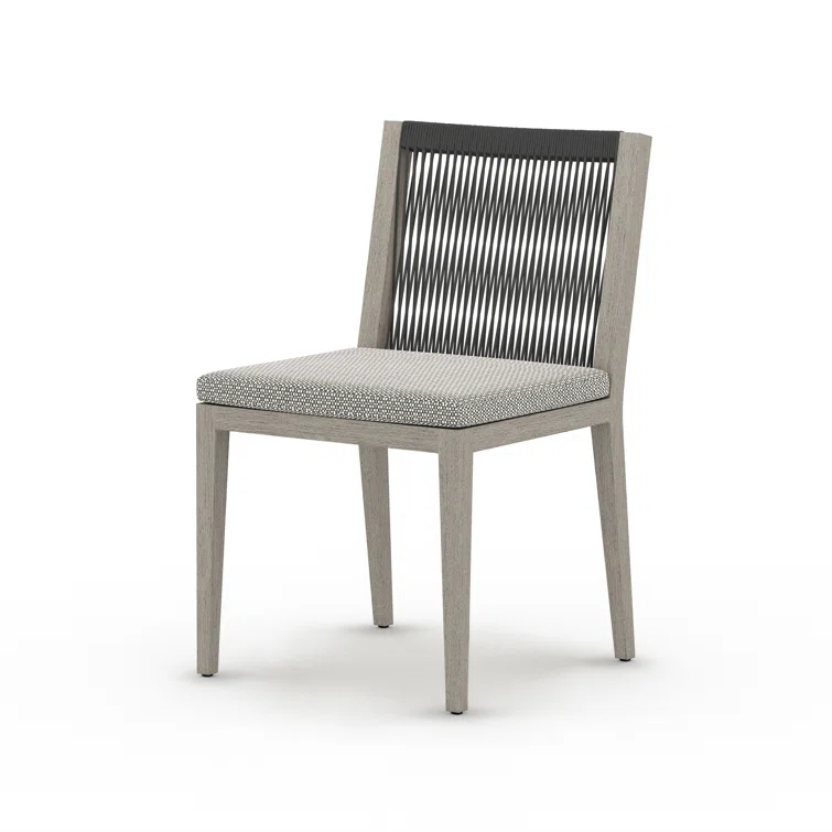 Rossella Outdoor Dining Side Chair with Cushion