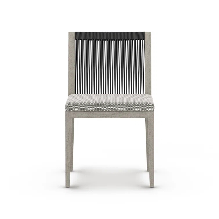 Rossella Outdoor Dining Side Chair with Cushion
