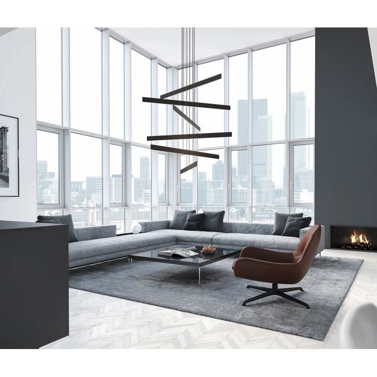 Sub 6 - Light LED Cluster Pendant