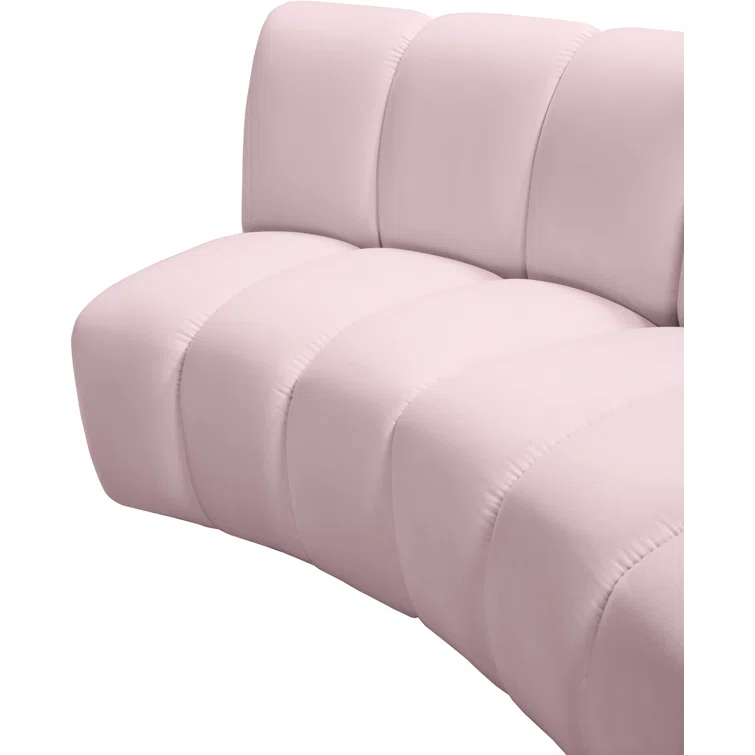 Edinger 9 - Piece Velvet Sectional