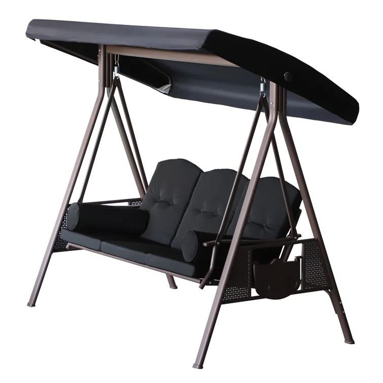 Steel Porch Swing with Stand