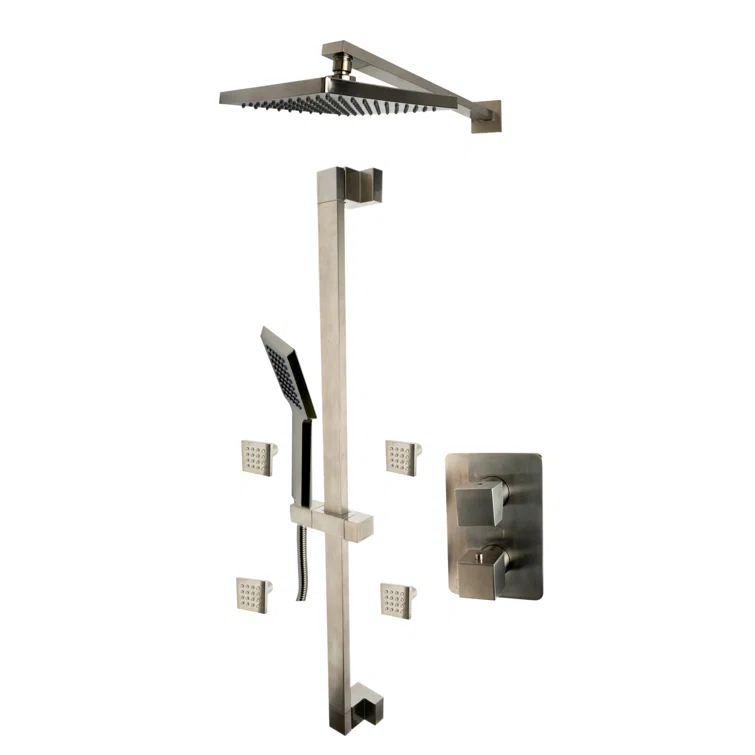 Complete Shower System with Rough in-Valve