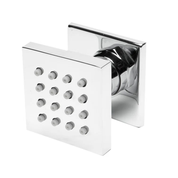 Square Adjustable Shower Body Spray
