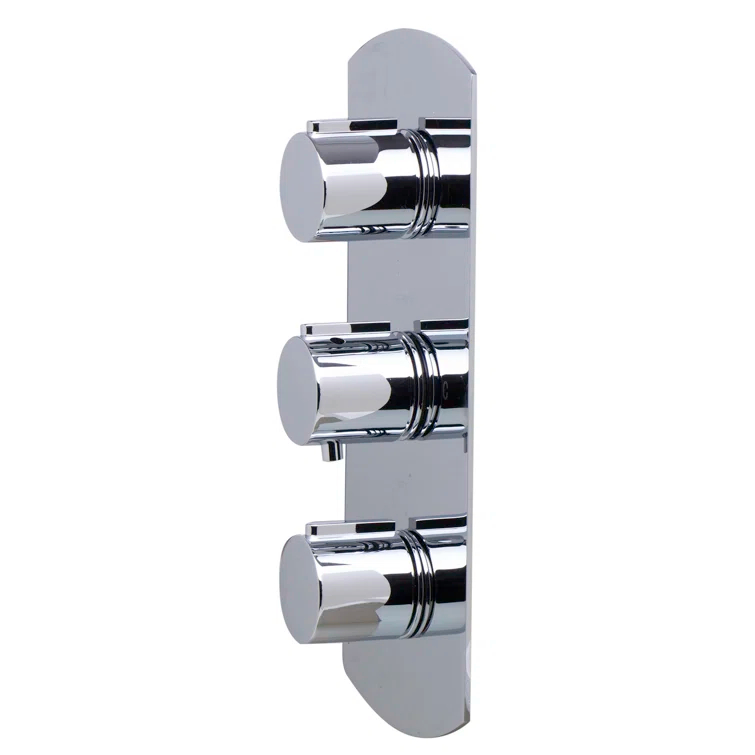 Concealed 3 Way Thermostatic Valve Shower Mixer
