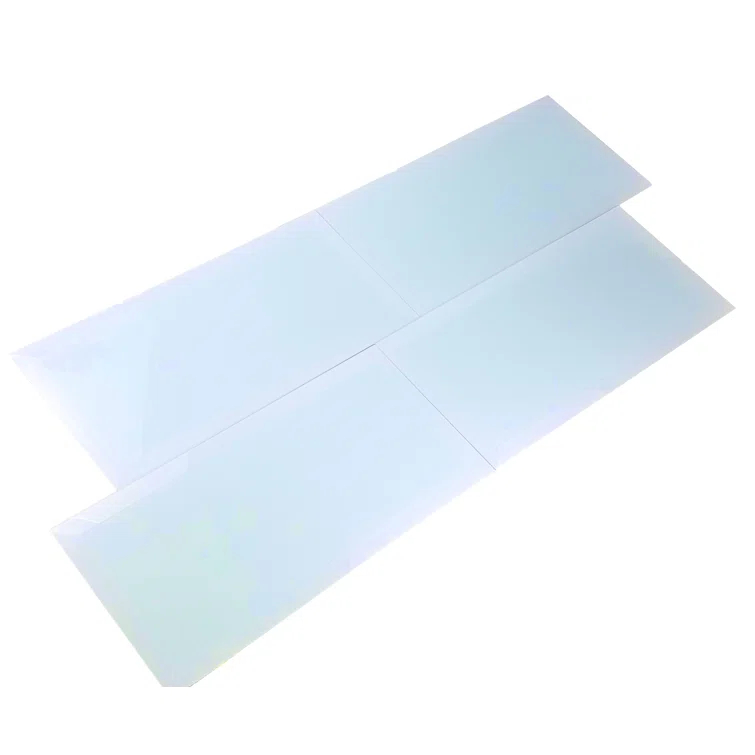 Frosted Elegance 8 in. x 16 in. Diamond Grade Glass Beveled Large Format Subway Decorative Kitchen & Bathroom Wall Tile