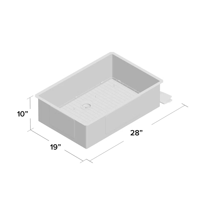 KRAUS Standart PRO™ Undermount 16 Gauge Stainless Steel Kitchen Sink