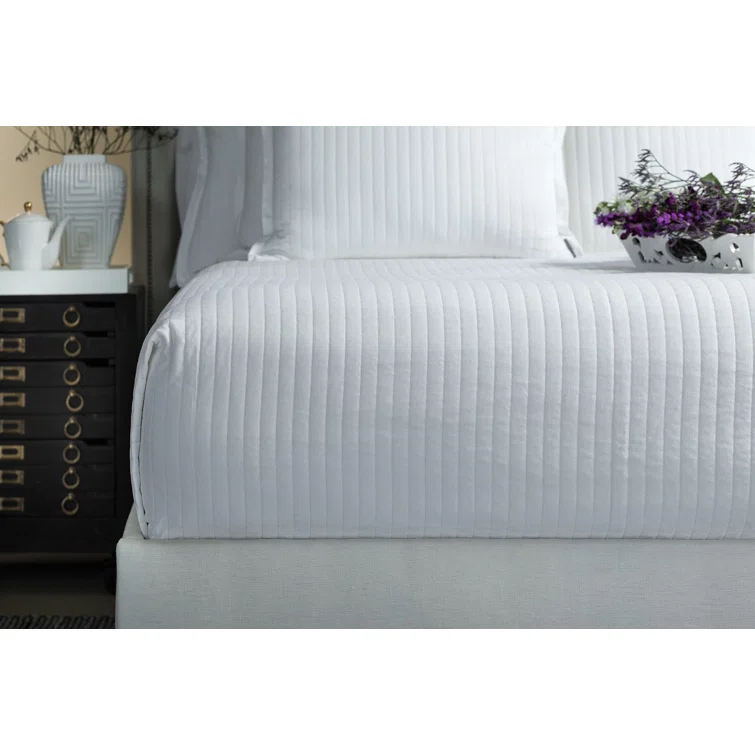 Lili Alessandra Aria Modern & Contemporary Velvet Coverlet