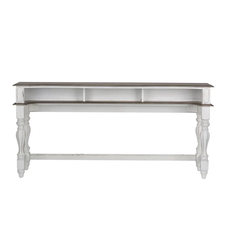 Magnolia Manor 76'' Solid Wood Console Table